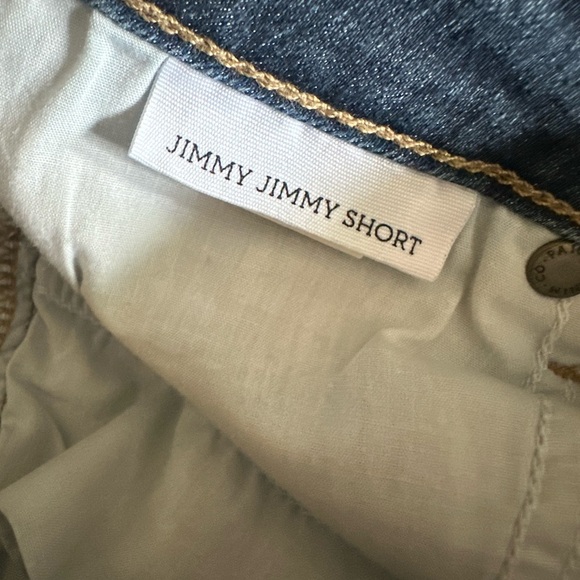 Paige ‘Jimmy Jimmy’ denim cut off shorts, size 27 - Picture 7 of 7